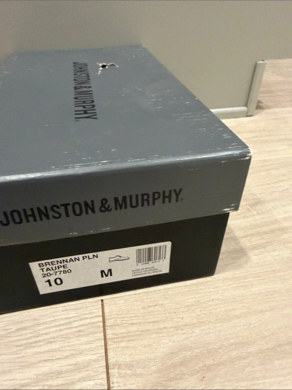 Johnston & Murphy Beige Suede Chukka Boots with Red-brown Sole